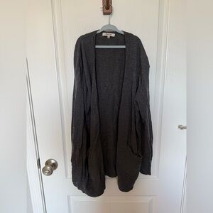 Madewell Dark Gray Open Cardigan Size S